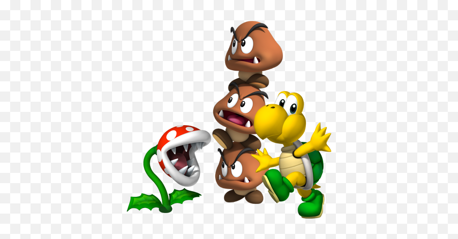 Puzzle Dragons Super Bros - Super Mario Odyssey Goomba Tower Mario Odyssey Goomba Tower Png,Goomba Png