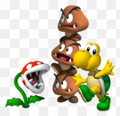 Puzzle Dragons Super Bros - Super Mario Odyssey Goomba Tower Mario Odyssey Goomba Tower Png,Goomba Png