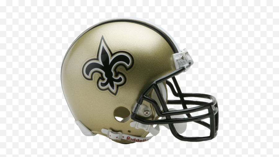 New Orleans Saints Nfl Mini Helmet Replica - New Orleans Saints Helmet Png,Eagles Helmet Png