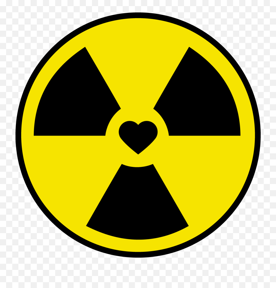 Disease Clipart Toxic Symbol - Radiation Symbol Black And White Png,Biohazard Symbol Transparent