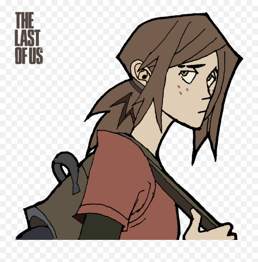 Last Of Us Drawing - Drawing The Last Of Us Ellie Png,The Last Of Us Png