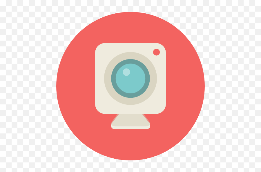 Webcam Camera Free Icon Of Flat Retro Communications Icons - Camera Png,Camera Icon Png