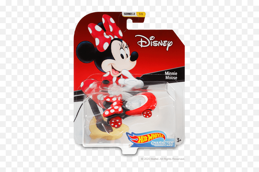 Hw Disney And Pixar Character Cars From Screens To Tracks - Disney Hot Wheels Minnie Mouse Png,Jiminy Cricket Png