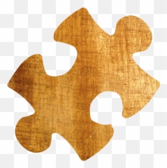 Light Wood Puzzle 4 Icon - Wooden Piece Png