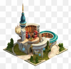 Evt Spire Set A Moonstone Library - Scale Model png