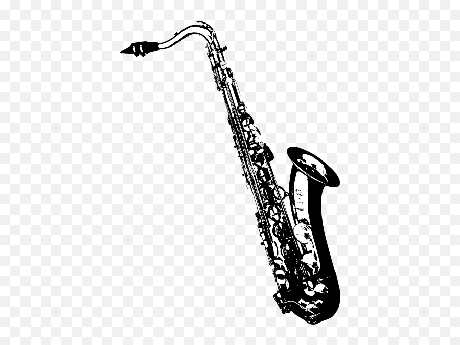 Transparent Saxophone - Vector Transparent Saxophone Png,Saxophone Png