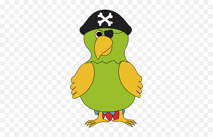 Library Of Yellow Parrot Pirate Freeuse - Clip Art Pirate Parrot Png,Parrot Transparent