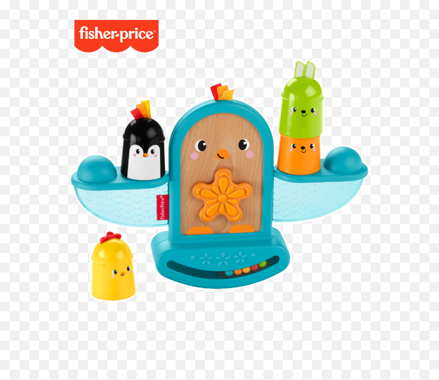 Fisher - Price Stack And Rattle Birdie Baby Rattle And Stacking Toy Fisher Price Balancing Toy Png,Baby Rattle Png