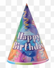Colorful Birthday Hat Cap Png - Transparent Photo Happy Birthday Hat,Birthday Hat Png Transparent