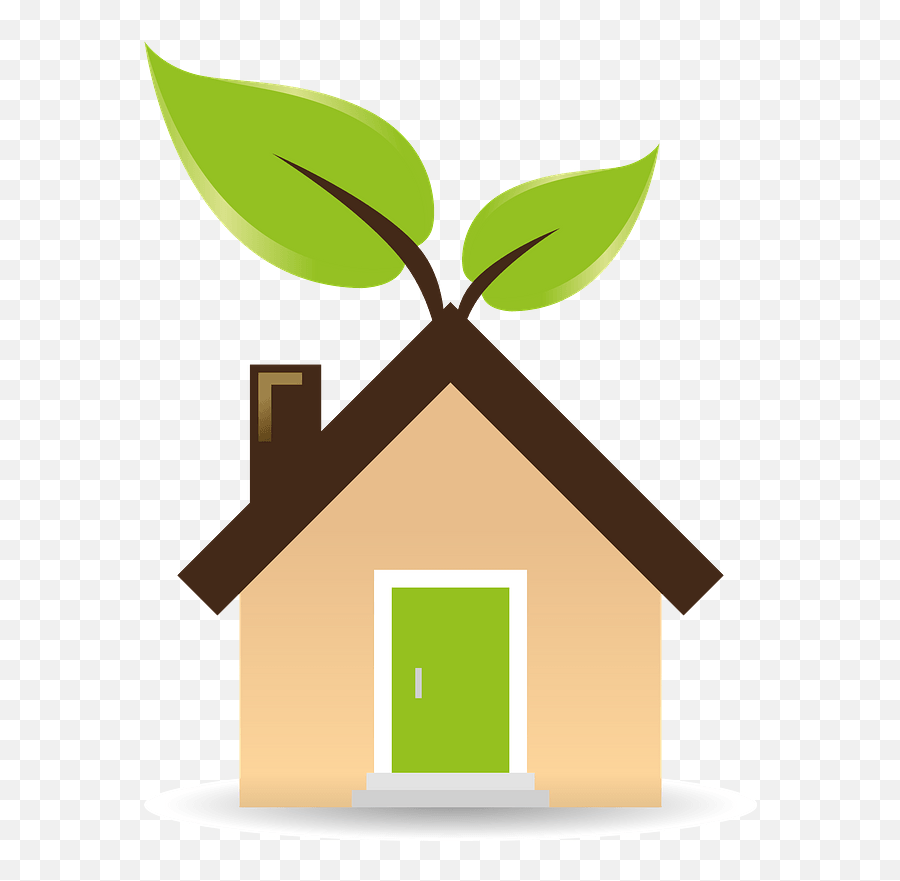 Ecological House Clipart Free Download Transparent Png - Eco Friendly Homes Cartoon,House Clipart Png