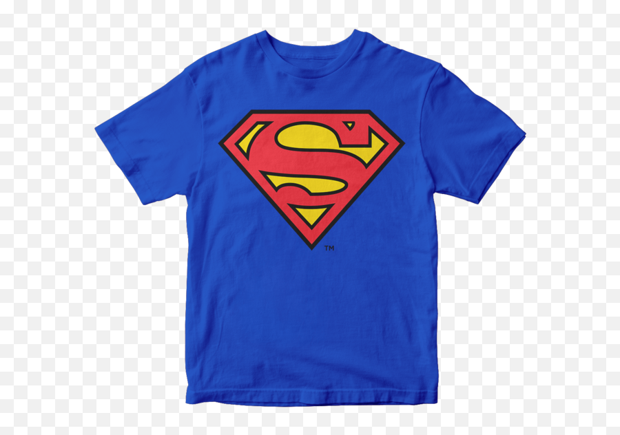 Playera Superman Logo Kids B2bnamjl017wb - Superman Blue T Shirt Png,Superman Logos