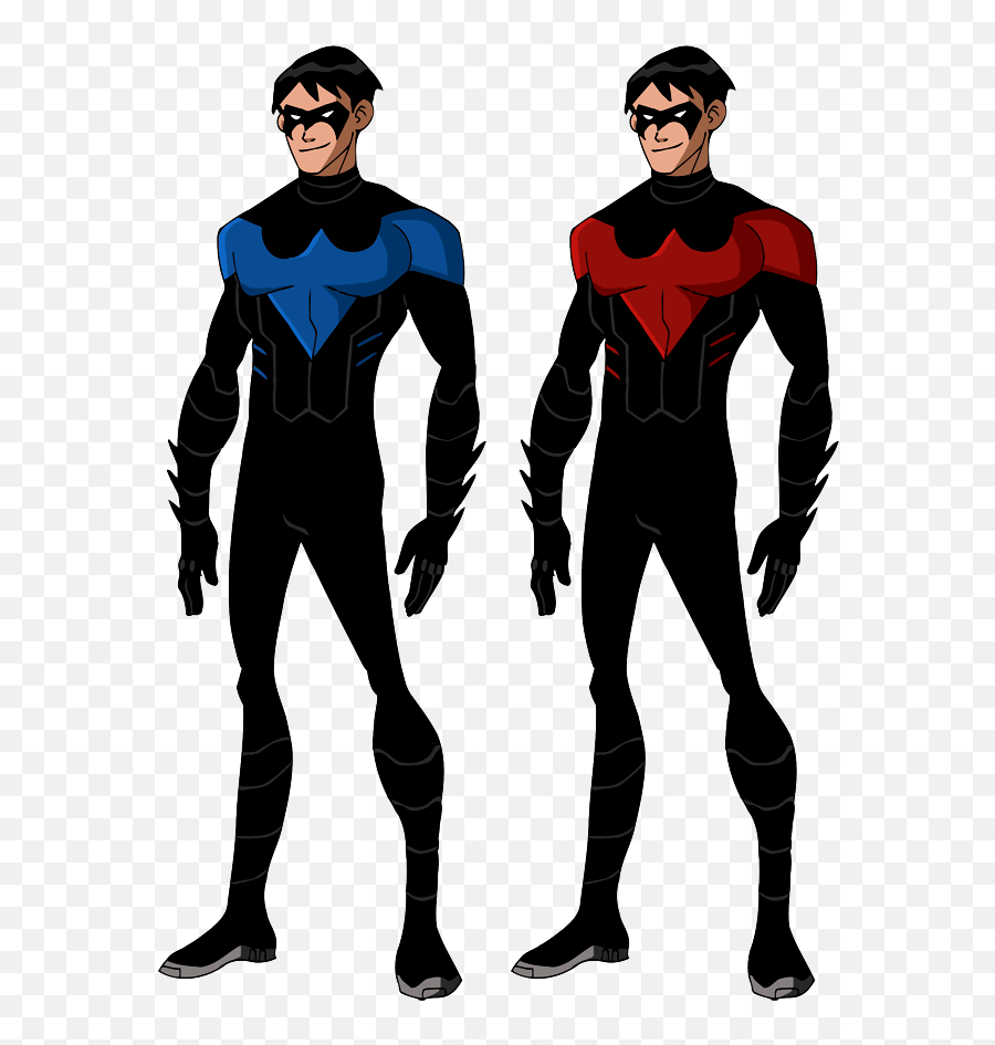 Download Nightwing Cartoon Png - Nightwing Young Justice Png,Nightwing Png