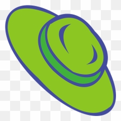 Download Green Lady Woman Girl Sun Cartoon Free Hat - Cartoon Summer Hat Png,Cartoon Hat Png