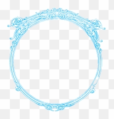Round Frame - Fancy Circular Png Transparent Cartoon