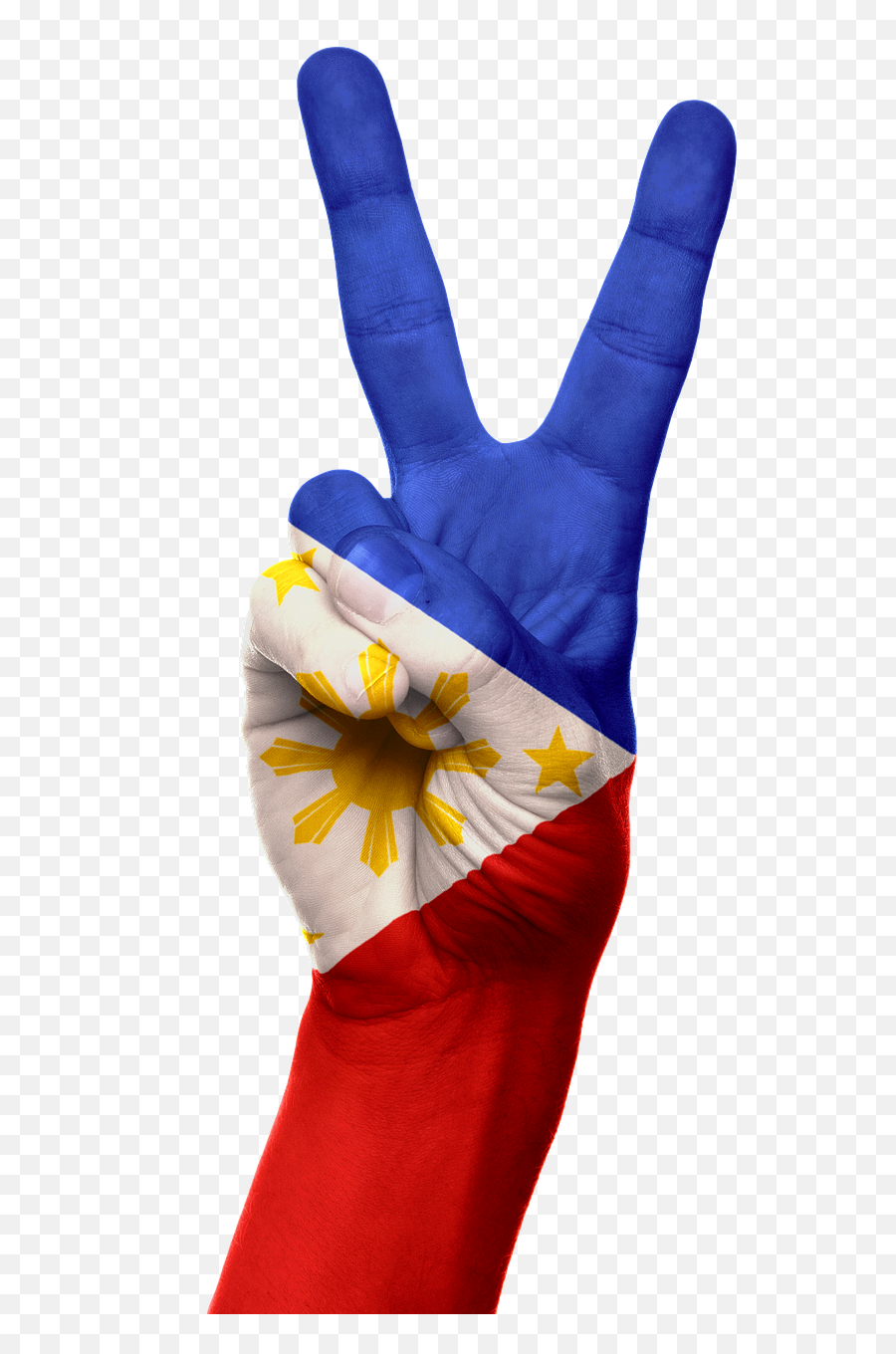 Philippines Flag Hand - Free Image On Pixabay Philippine Independence Day Background Png,Peace Hand Sign Png