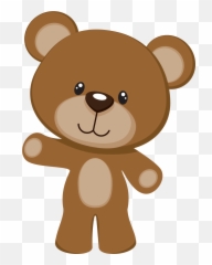 Brown Teddy Bear Clipart - Clipart Teddy Bear Png,Bear Clipart Png