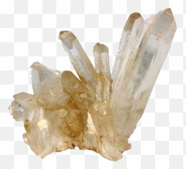 Download Crown Png The Gold Tiara - Quartz Crystal White Background,Crystals Png