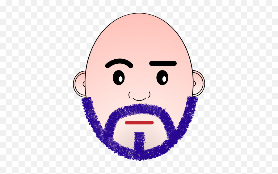 Fileds Cartoon With Beard 2020svg - Wikimedia Commons For Adult Png,Cartoon Beard Png