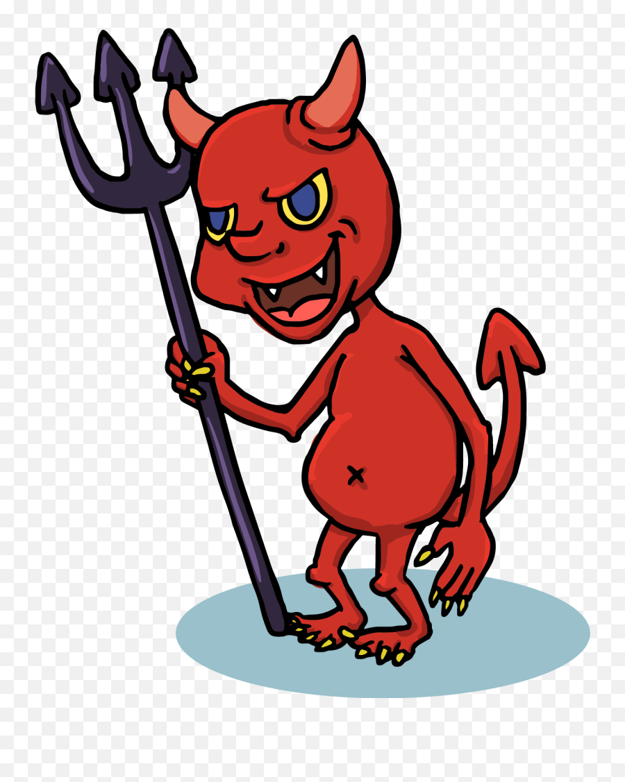 Halloween Happy Funny Animated Png Download - Cartoon Devil Cartoon Png,Happy Halloween Transparent Background