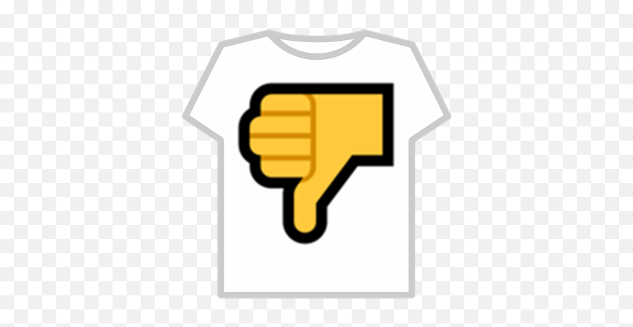 Emoji Thumbs Down - Roblox Thumb Png,Thumbs Down Emoji Png