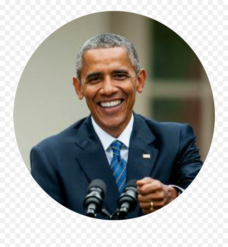 Obama Sticker By Dorie Sparkman - Going Grey Early Men Png,Obama Transparent Background