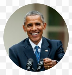 Obama Sticker By Dorie Sparkman - Going Grey Early Men png