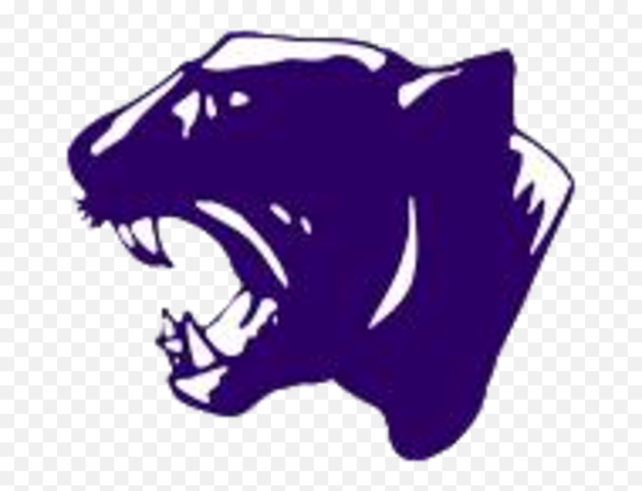 Purple Panther Png - York Prep School Logo Transparent Purple Panthers Waterville Maine,Panther Png