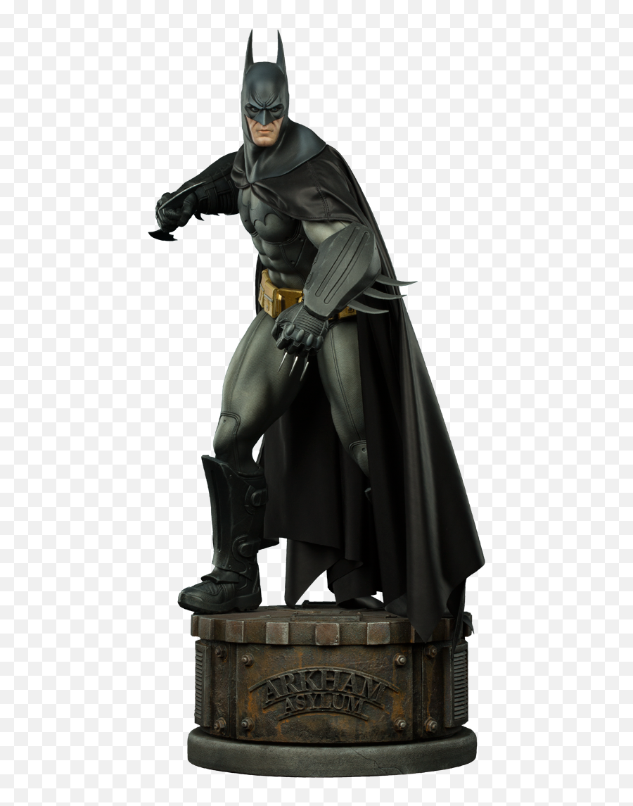 Dc Comics Batman Arkham Asylum Premium Formattm Figure By - Batman Arkham Asylum Sideshow Png,Batman Arkham City Logo Png