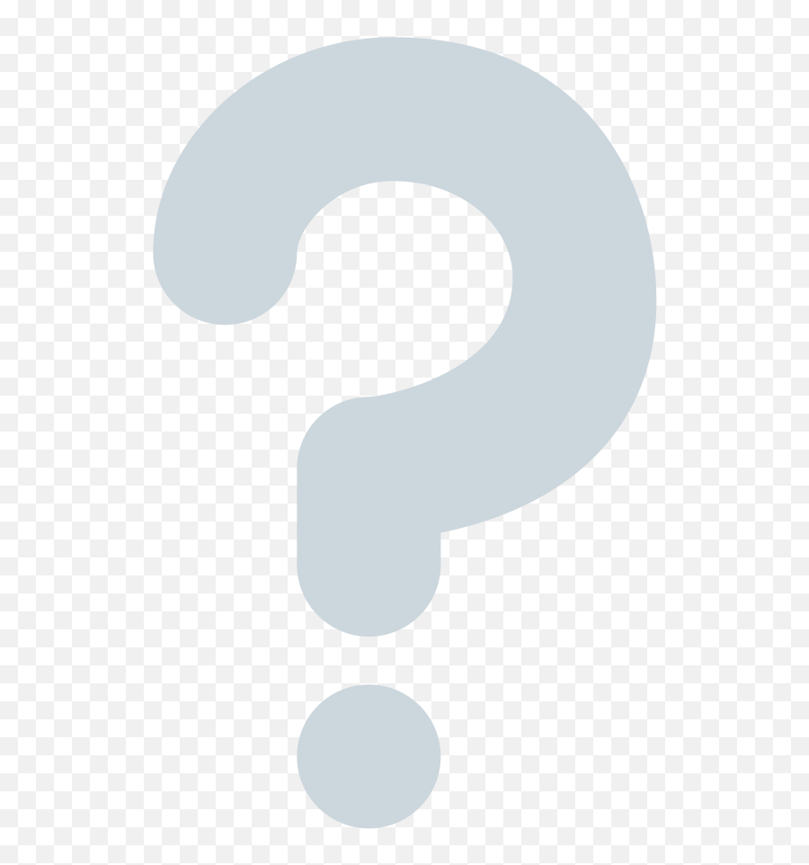 Hd White Question Mark Ornament Sticker - Question Mark Whitw Png Transparent,Question Mark Emoji Png