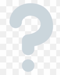 Hd White Question Mark Ornament Sticker - Whitw Png Transparent