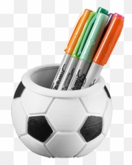 Pen Holder Png Transparent Image - Pngpix Soccer Ball Pencil Holder,Stand Png