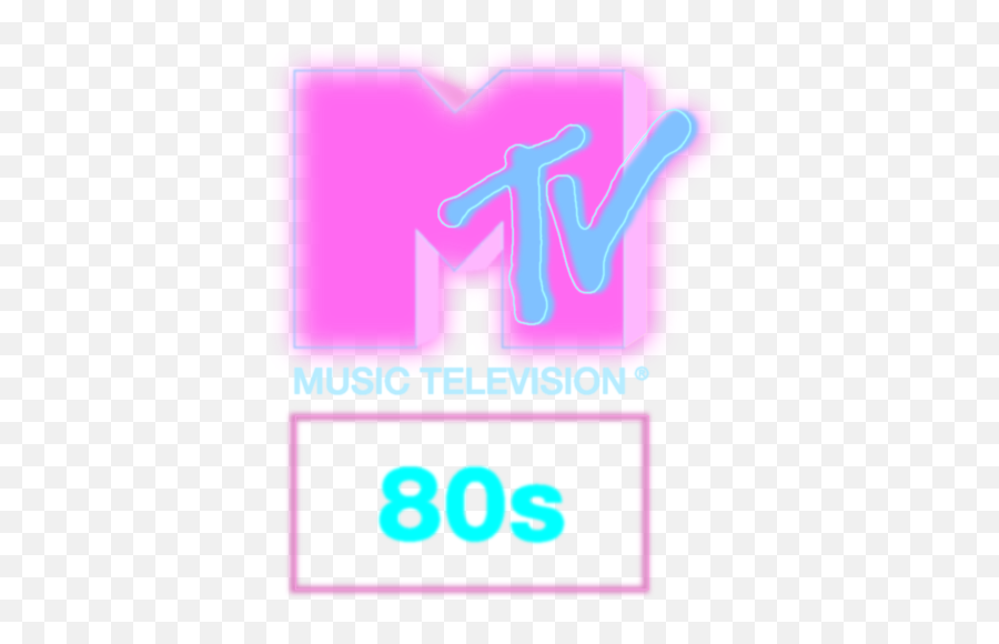 Mtv 80s - Mtv 80 Png,Mtv Logo Font