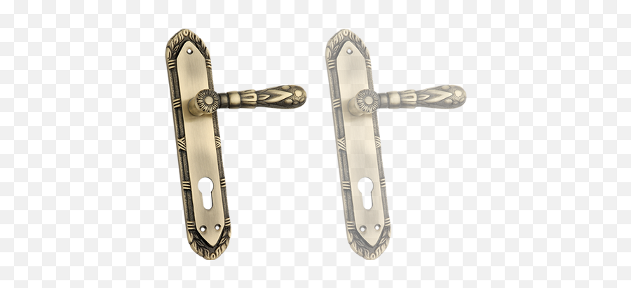 Door Fitting Hardware Png Transparent - Handle Door Lock Types,Door Knob Png