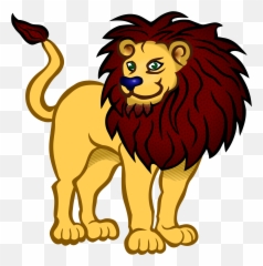 Clipart Of Lion Tier And - Transparent Fable Sur Les Animaux png