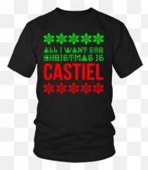 All I Want For Christmas Is Castiel U2013 Supernatural - Sickness Got 99 Sockets But 10mm Ain T One png