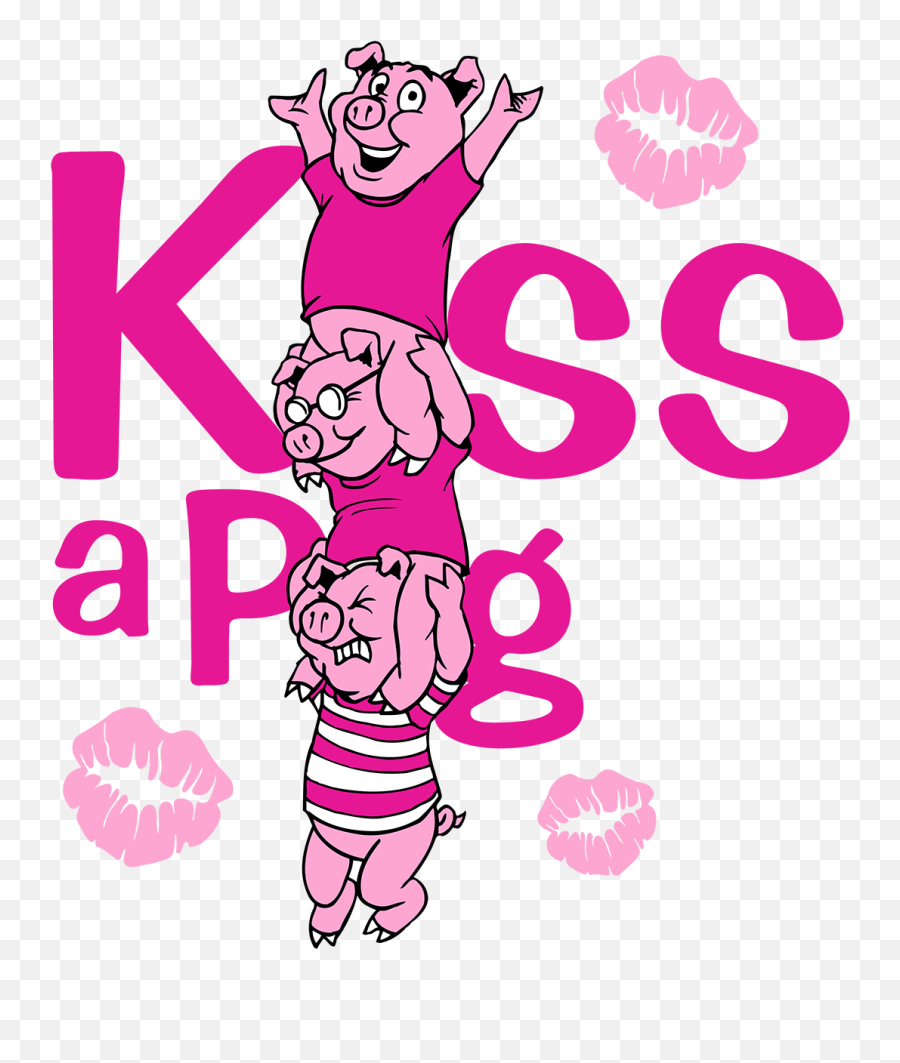 Library Of Kiss A Pig Clip Art Black And White Png Files - Cala Boca E Me Beija,Kiss Mark Png