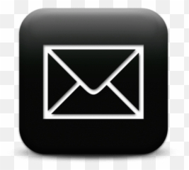 Gmail Icon - Mail Button Free Images At Clker Com Vector Black And White png