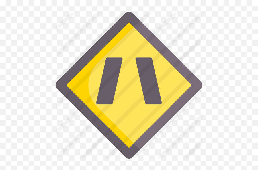 Narrow Road - Free Signaling Icons Language Png,Winding Road Icon