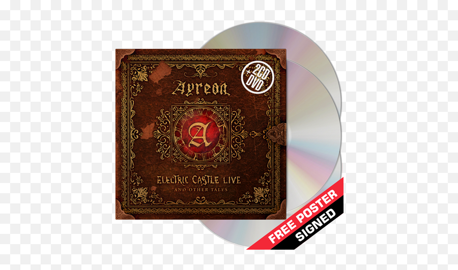 Ayreon - Electric Castle Live And Other Tales 2cddvd Png,Dvd Png