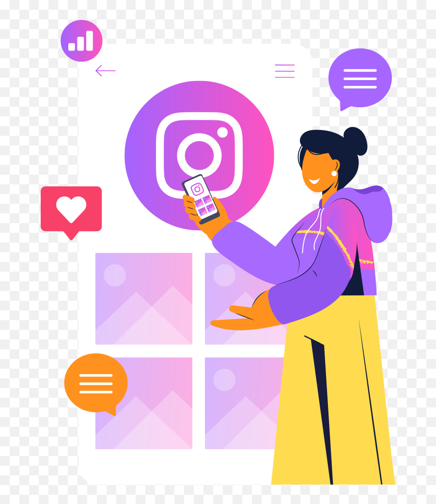 B2c Chat Marketing Features For Instagram Web Sms And - Illustration Png,Instagram Direct Message Icon