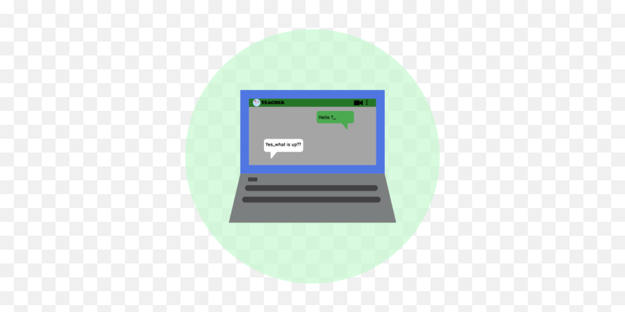 Flat Icon Laptop Message Por - Language Png,Laptop Flat Icon