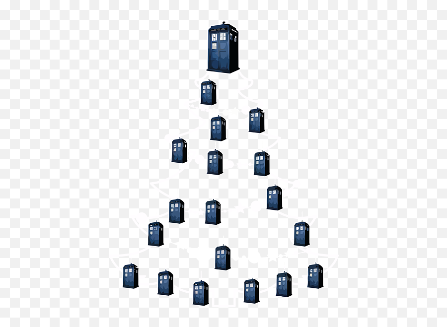 Tardis Doctor Who Christmas Tree Baubles Puzzle For Sale By - Museum Of Sacred Art Png,Tardis Icon Png
