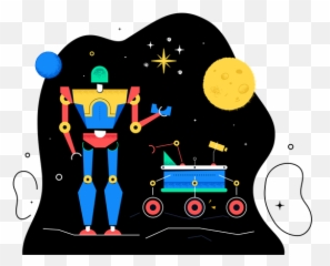 Rover Icon - Download in Line Style Dot png