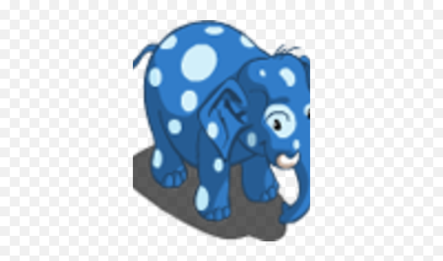 Blue Dot Elephant Farmville Wiki Fandom - Cartoon Png,Blue Dot Png