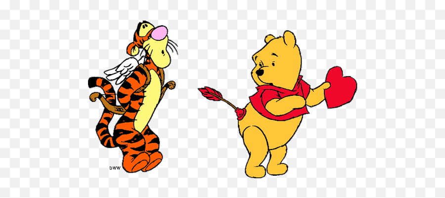 Download Valentines Day Disney Valentine Png Image Clipart - Winnie The Pooh Tigger Day,Valentine's Day Icon
