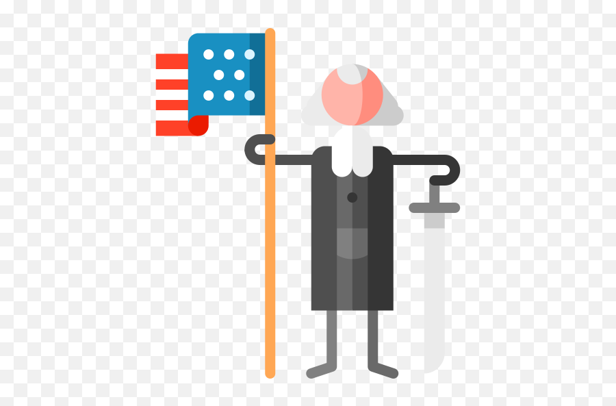 George Washington - Free People Icons Wizard Flat Design Png,Wa Icon