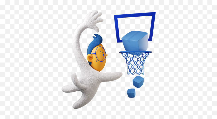 Order Completed Illustrations In 3d Buddy Style - Basketball Rim Png,Original Buddy Icon