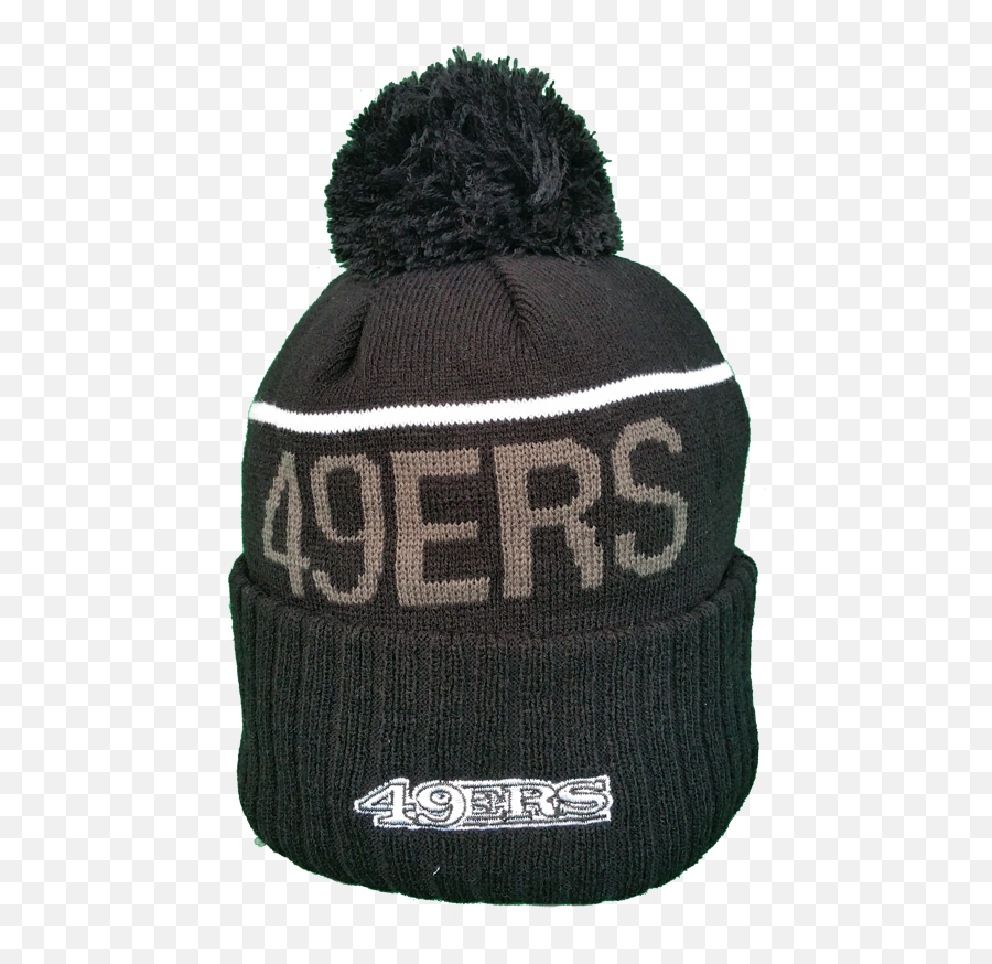 San Francisco 49ers Fleece Lined Black Pom Toque - Unisex Png,49ers Icon