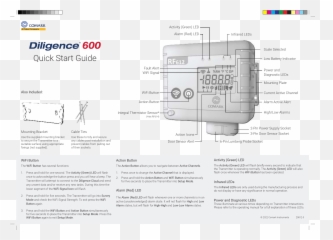 Comark Diligence 600 Rf612 Wifi Temperature Transmitter User - Vertical png