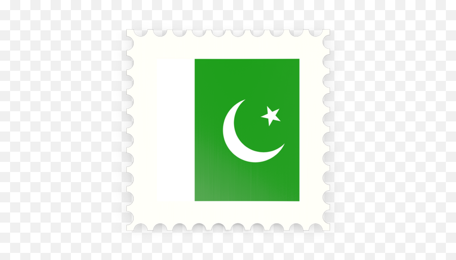 Postage Stamp Icon Illustration Of Flag Pakistan - Event Png,Icon Pakistan